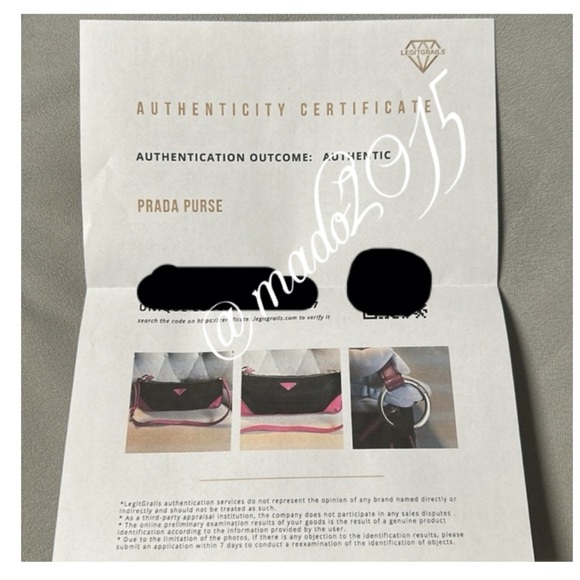 PRADA Nylon & Leather Purse COA - Picture 16 of 17